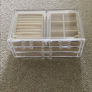 Tan jewelry box